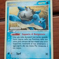 Carta Pokémon Lapras 8/92 EX La Leggenda di Mew 