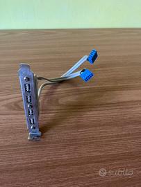 Scheda 4 usb 2.0