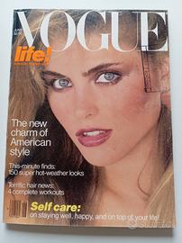 Raro Esemplare originale  Vogue  USA  giugno 1980