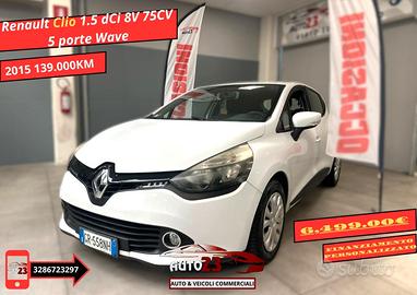 Renault Clio 1.5 dCi 8V 75CV 5 porte Wave