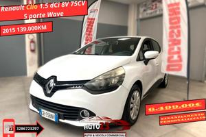 Renault Clio 1.5 dCi 8V 75CV 5 porte Wave