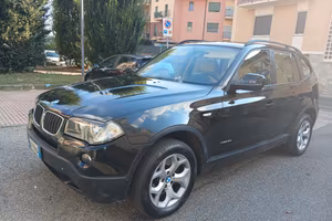 BMW X3 XDrive18D del 2010 nera, sedili pelle...