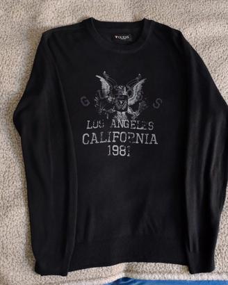 Maglione leggero Guess taglia L Uomo Nero