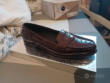 Mocassini da donna in Pelle Bordeaux Tod's