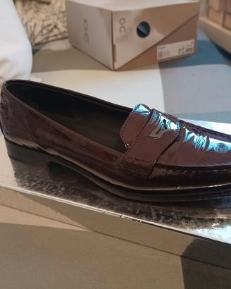 Mocassini da donna in Pelle Bordeaux Tod's