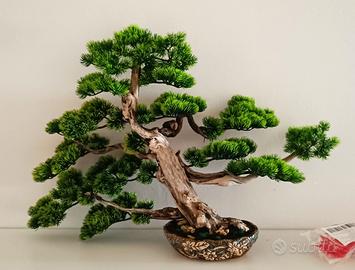 Bonsai di pino artificiale realistico