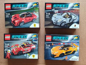LEGO SPEED CHAMPIONS 75899 75908 75909 75910 NUOVI