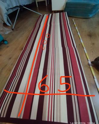 3 materassini ospite,campeggio ripiegabili 65 190