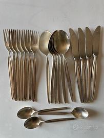 Set  posate WMF placcate argento anni '50-'60