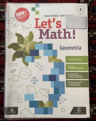 Libro Let's math Algebra geometria 2 libri