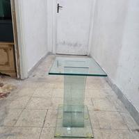 tavolino in cristallo