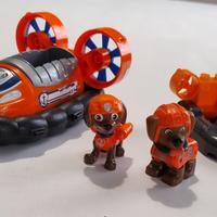 Paw Patrol n. 2 Camion anfibi rossi + personaggi