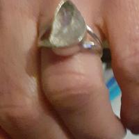anello con diamante naturale 