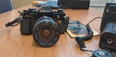 Canon A1 + corredo fotografico 