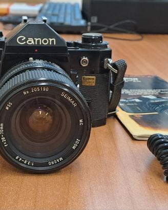 Canon A1 + corredo fotografico