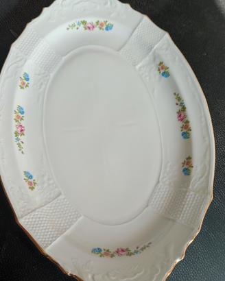 Vassoio in fine porcellana Apulum 