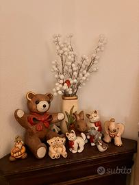 Thun - orso grande con animaletti e decorazioni
