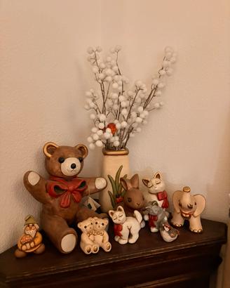 Thun - orso grande con animaletti e decorazioni
