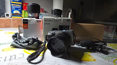 Sony a6000 + obiettivi e accessori