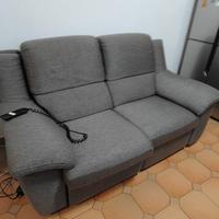divano 2 posti reclinabili 