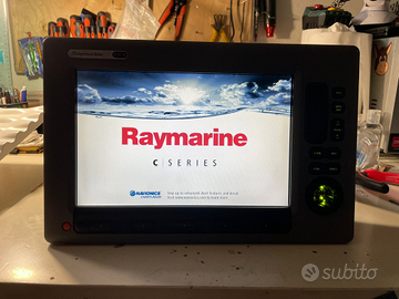 Plotter Raymarine c120w e Radar con accessori