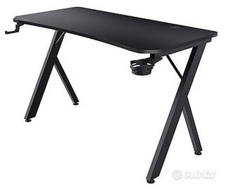 Scrivania pc gaming Trust nera 