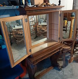 Antico mobile Toletta in Noce 