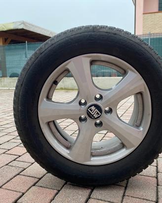 Cerchi Fiat 500 misura 7Jx16 H2