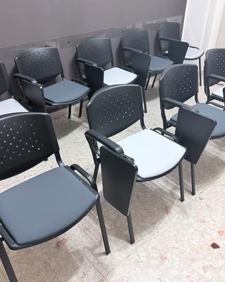 Sedie ufficio con ribaltina