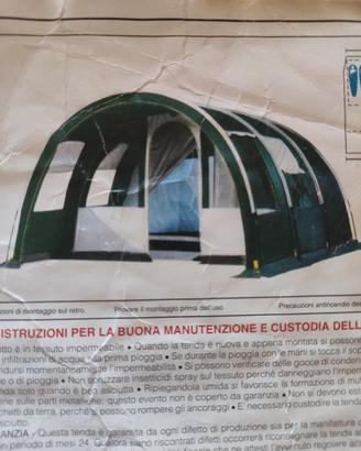 Tenda da campeggio 5 posti
