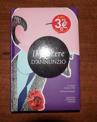 libro Il Piacere di Gabriele D'Annunzio