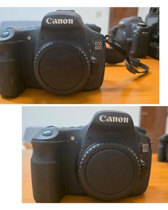2x Canon EOS 60D - Solo per pezzi di ricambio