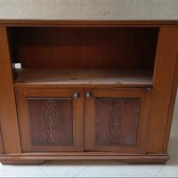 mobiletto TV legno massello 