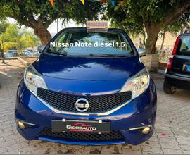 NISSAN Note diesel 1.5 anno 2016 garanzia 12 mesi