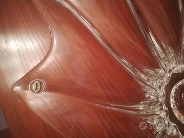 Centrotavola in cristallo floreale