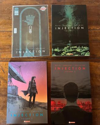 Injection - Warren Ellis + #1 omaggio