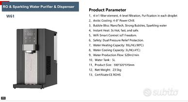 Purificatore acqua ad osmosi 