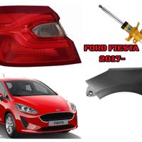 Ford Fiesta frontale airbag ossatura fanale 2017-