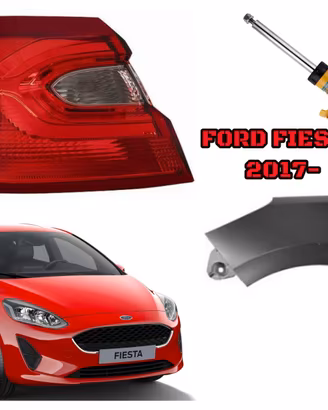 Ford Fiesta frontale airbag ossatura fanale 2017-