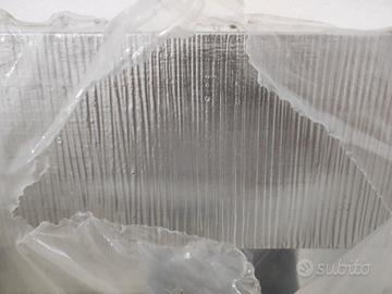 Specchio cornice argento