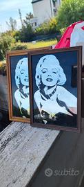 Quadri specchio Marylin Monroe