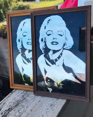 Quadri specchio Marylin Monroe