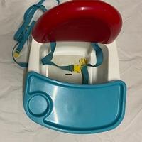 Alzatina sedia per bambini ancorabile con cinghie