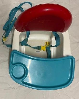 Alzatina sedia per bambini ancorabile con cinghie