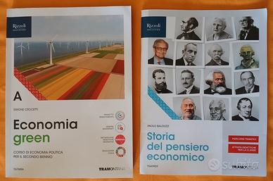 LIBRO SCOLASTICO : ECONOMIA GREEN A + SUPPORTO