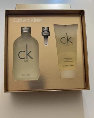 Cofanetto calvin klein CK one 100ml -bagno doccia