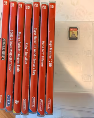 Giochi nintendo switch 8 in blocco