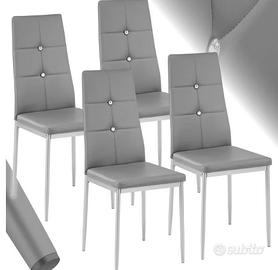 Set di 4 sedie