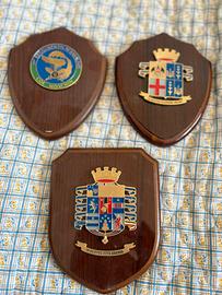 Set 3 crest piccoli Reparti Esercito Italiano: