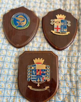 Set 3 crest piccoli Reparti Esercito Italiano: